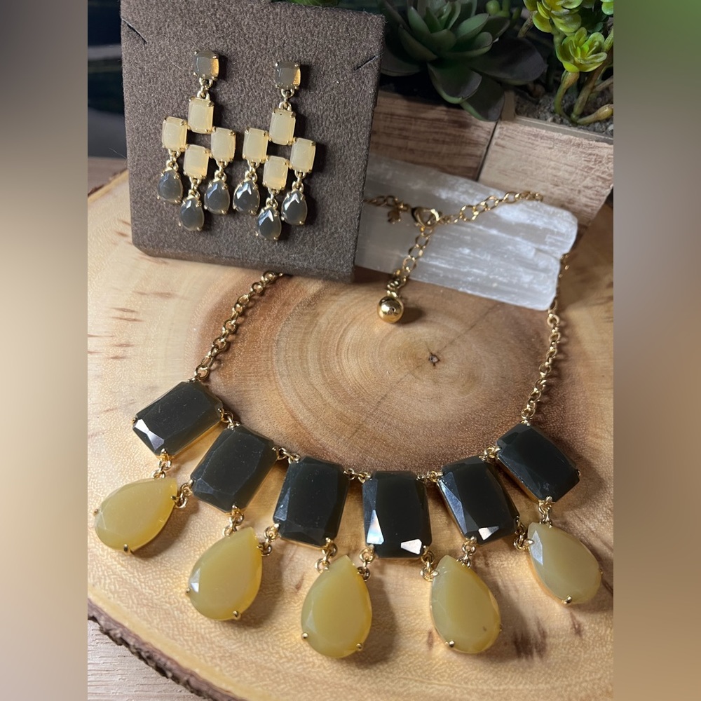 Kate Spade ♠️ Necklace & Earring Set 🌻✨